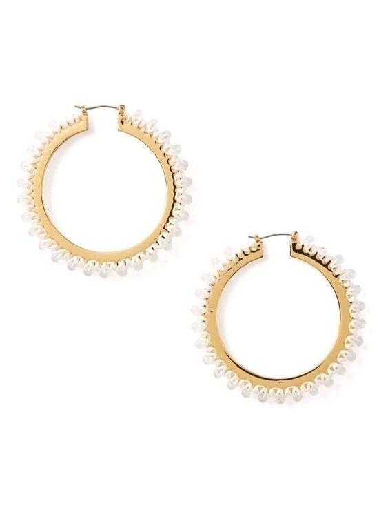 kate spade Jewelry - Kate Spade Wrap It Up Hoop Earrings